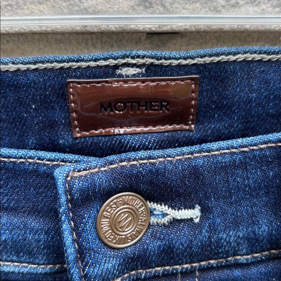 MOTHER The Insider Ankle Jeans Mind Games Sz 27 - Picture 4 of 12